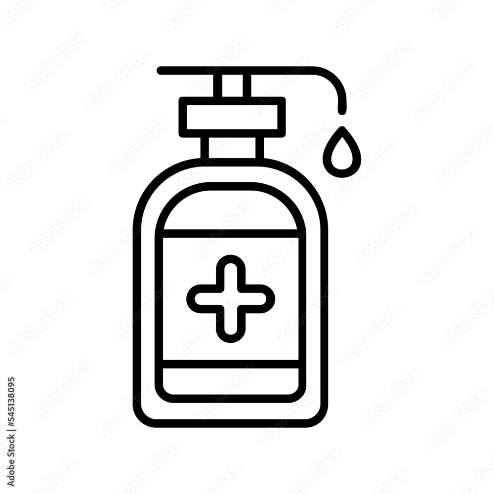 Obraz premium Antiseptic Icon