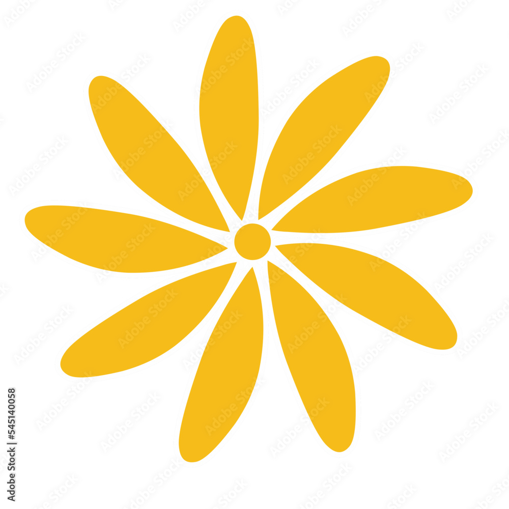 Vector cartoon yellow sun Shining light rays to heat the summer. Isolated on white background. Vector cartoon yellow sun Shining light rays to heat the summer. Isolated on white background.