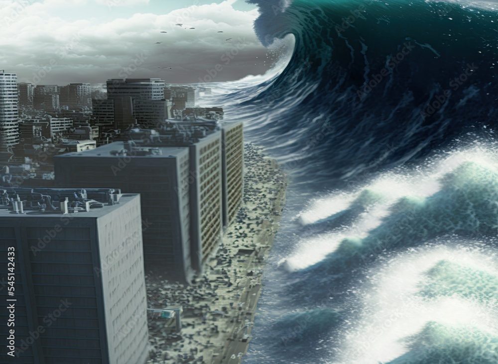 Tsunami climate change