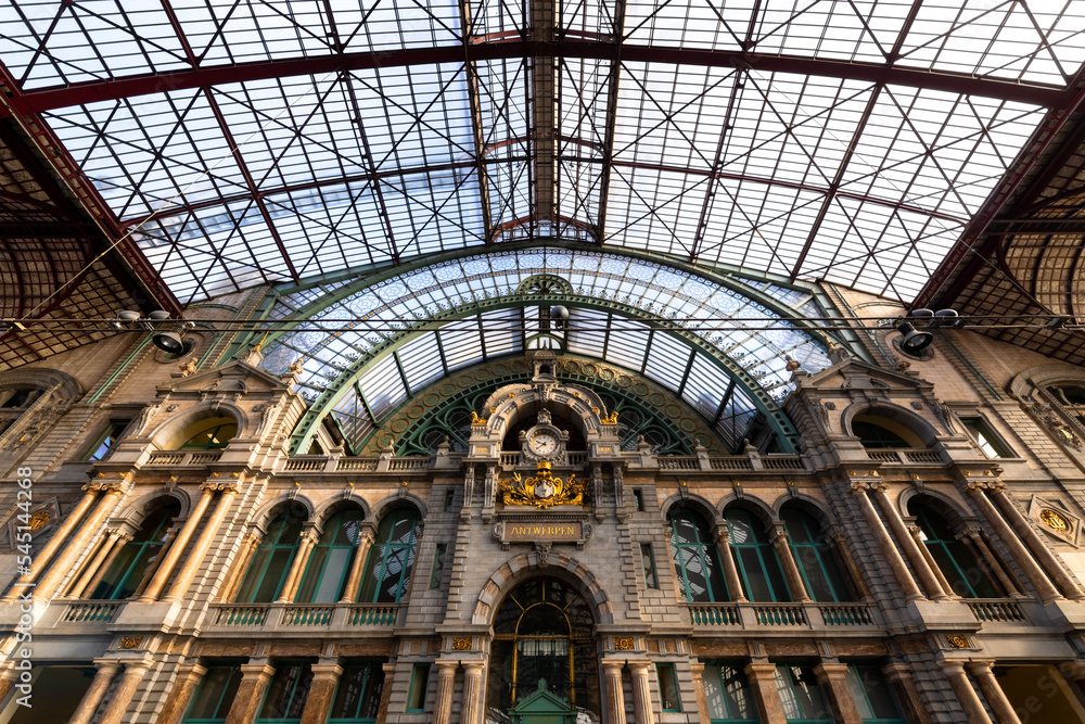 Antwerp central station (Antwerpen Centraal) is a historic public