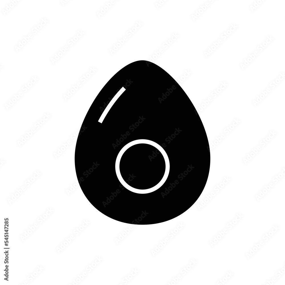 Boiled egg glyph icon illustration. suitable for egg free food icon. icon related to packaging. Simple vector design editable. Pixel perfect at 32 x 32 Boiled egg glyph icon illustration. suitable for egg free food icon. icon related to packaging. Simple vector design editable. Pixel perfect at 32 x 32