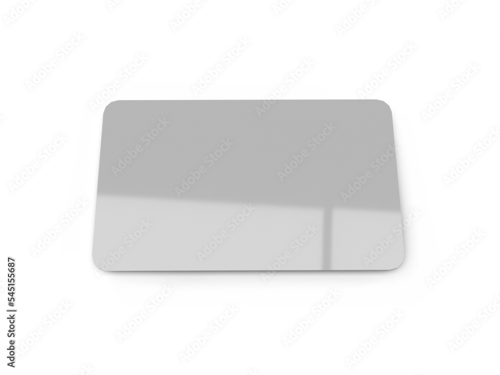 Key Card 3D Illustration Mockup Scene Key Card 3D Illustration Mockup Scene