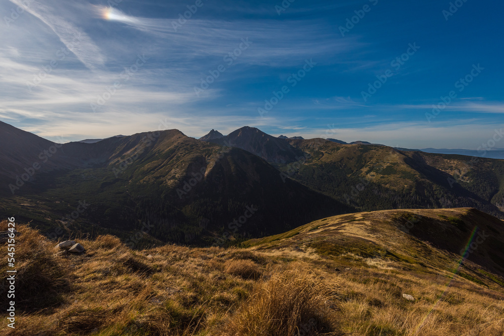 Fototapeta premium mountains in the morning