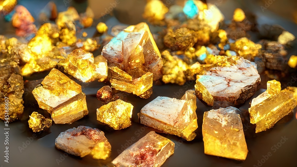 Beautiful sparkling crystals and minerals.Made by AI. Beautiful sparkling crystals and minerals.Made by AI.