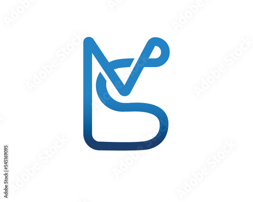 MS vector logo logotype initials, letter logo monogram, minimal vector template brand identity design