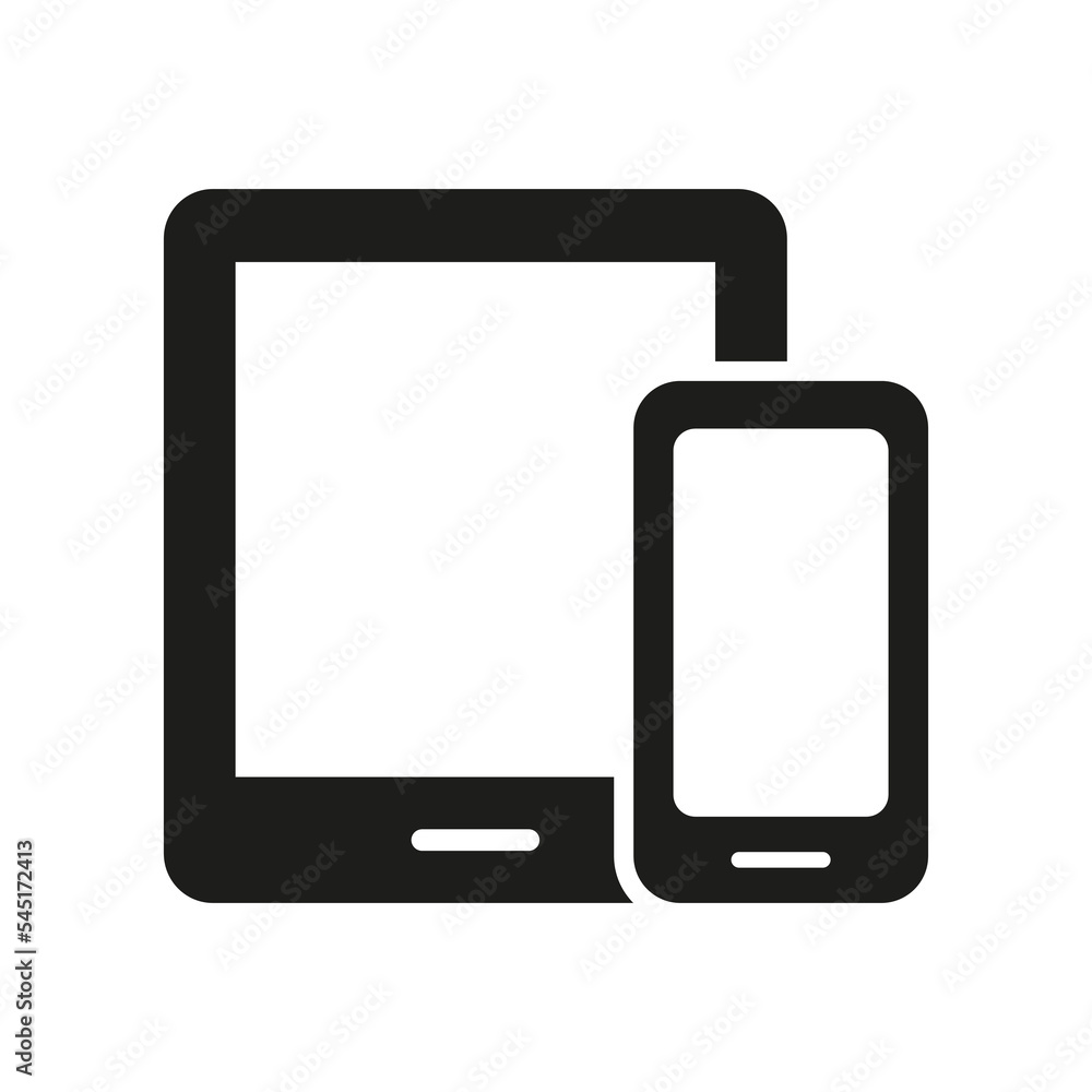 Mobile Phone, Tablet Glyph Symbol. Smartphone and Tablet Silhouette Icon. Smart Devises Pictogram. Electronic Digital Technology, Cellphone and Tablet Display. Isolated Vector Illustration Mobile Phone, Tablet Glyph Symbol. Smartphone and Tablet Silhouette Icon. Smart Devises Pictogram. Electronic Digital Technology, Cellphone and Tablet Display. Isolated Vector Illustration