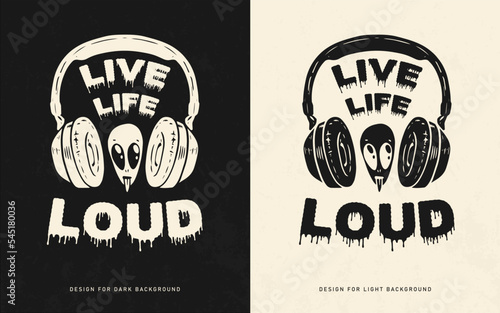 musical t shirt design vector template