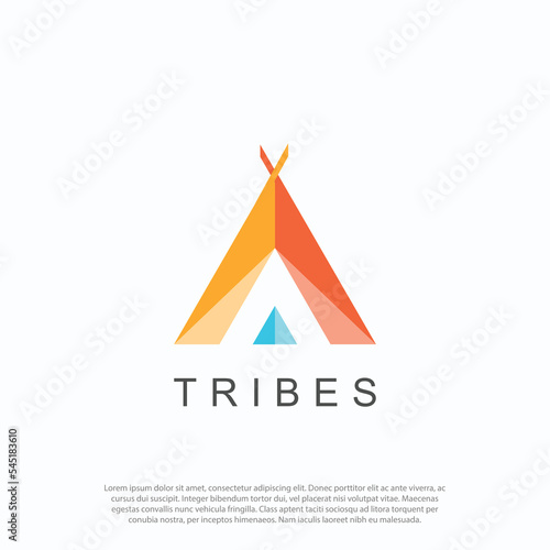 Wigwam,Teepee, tribes, tribal house, the Native American traditional tent, aboriginal shape logo design vector Free Download Wigwam,Teepee, tribes, tribal house, the Native American traditional tent, aboriginal shape logo design vector - GFXLoad