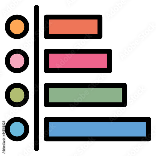 topic information presentation steps icon