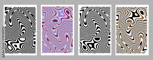collection of abstract optical art111122