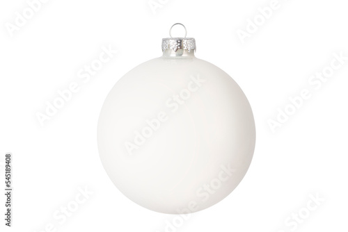 palla natale bianca