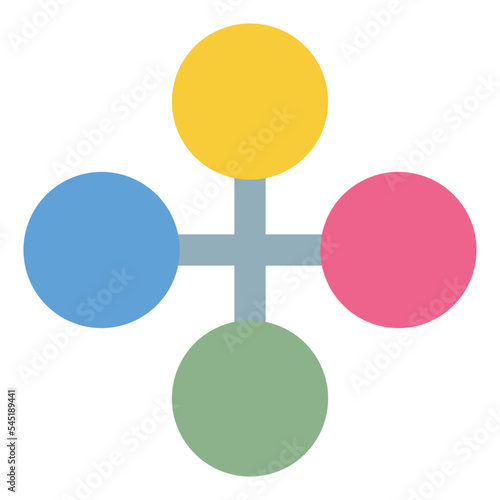 distribute information swot analysis icon