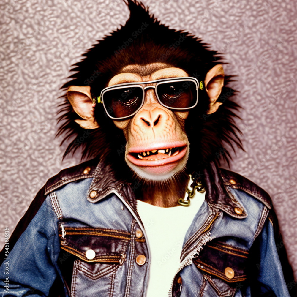 monkey with glasses :J on X: cool clothes  / X