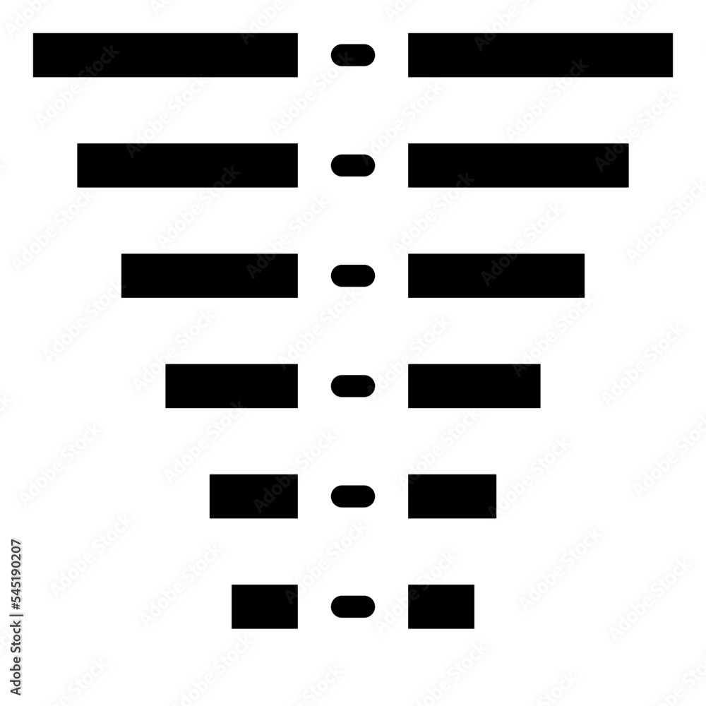 frequency compare chart analytic icon frequency compare chart analytic icon