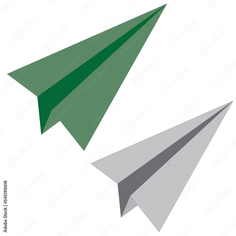 paper airplane folding paper airplane vector illustration paper airplane folding paper airplane vector illustration