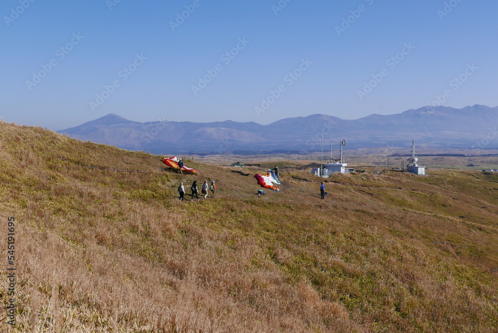 The Aso area is home to the world’s biggest inhabited volcanic caldera, known as Mount Aso.  It’s also Japan’s largest grassland area and home to some gorgeous scenery.