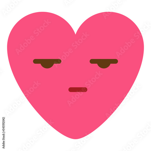 Free Download confused wonder unhappy emoji heart icon - GFXLoad