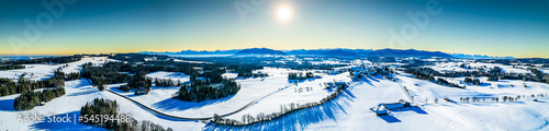 landscape near bad bayersoien - bavaria