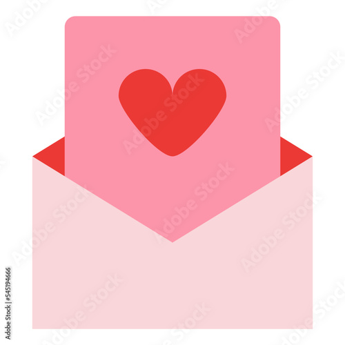 card love letter romance icon