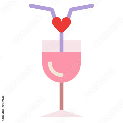 juice couple valentine romance icon