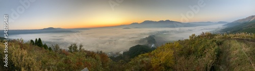 The Aso area is home to the worlds biggest inhabited volcanic caldera, known as Mount Aso. The sea of clouds in Aso s caldera is one of the best views, as known as Unkai.