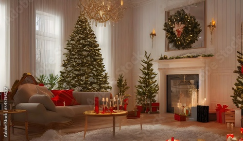 Christmas living room  © Markus