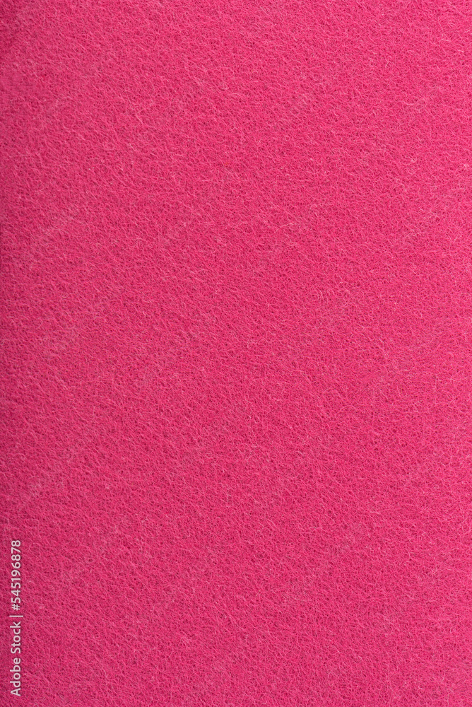 Fototapeta premium Full frame in burgundy short pile felt, vertical arrangement.