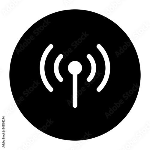 radio wireless interface media icon