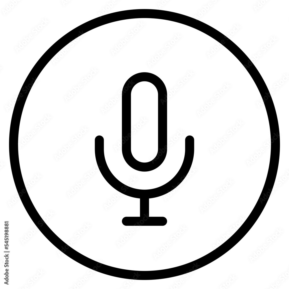 record speaker interface media icon record speaker interface media icon