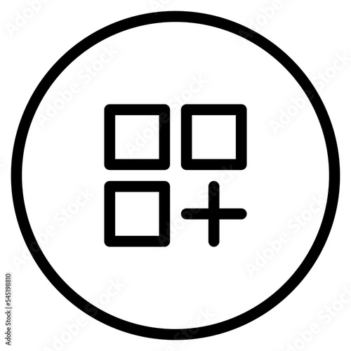 list add interface media icon