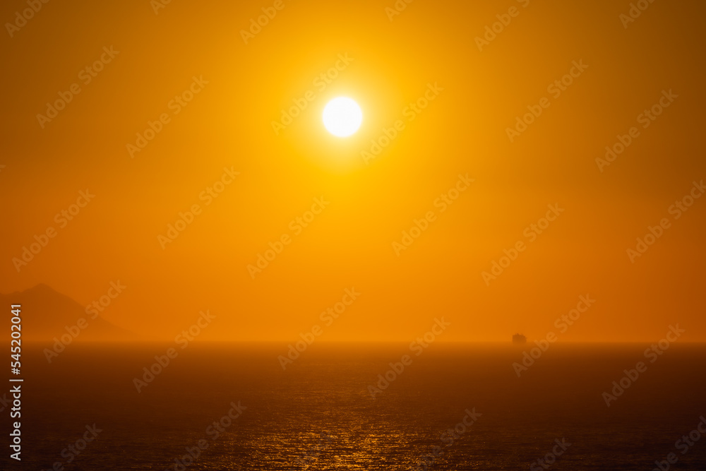 sea sunset Turkey