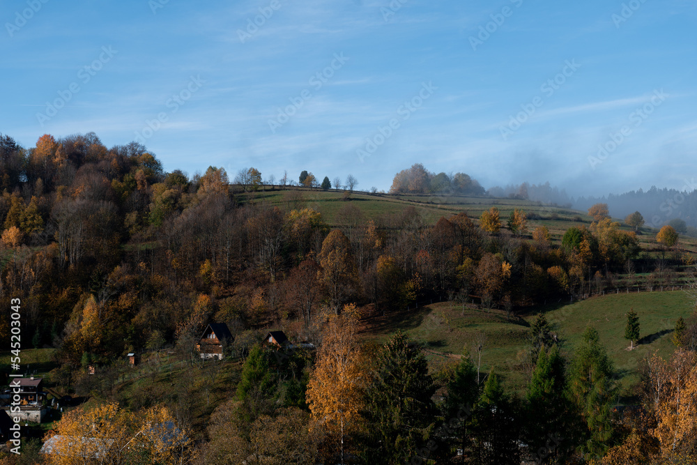 Fototapeta premium autumn landscape in the mountains
