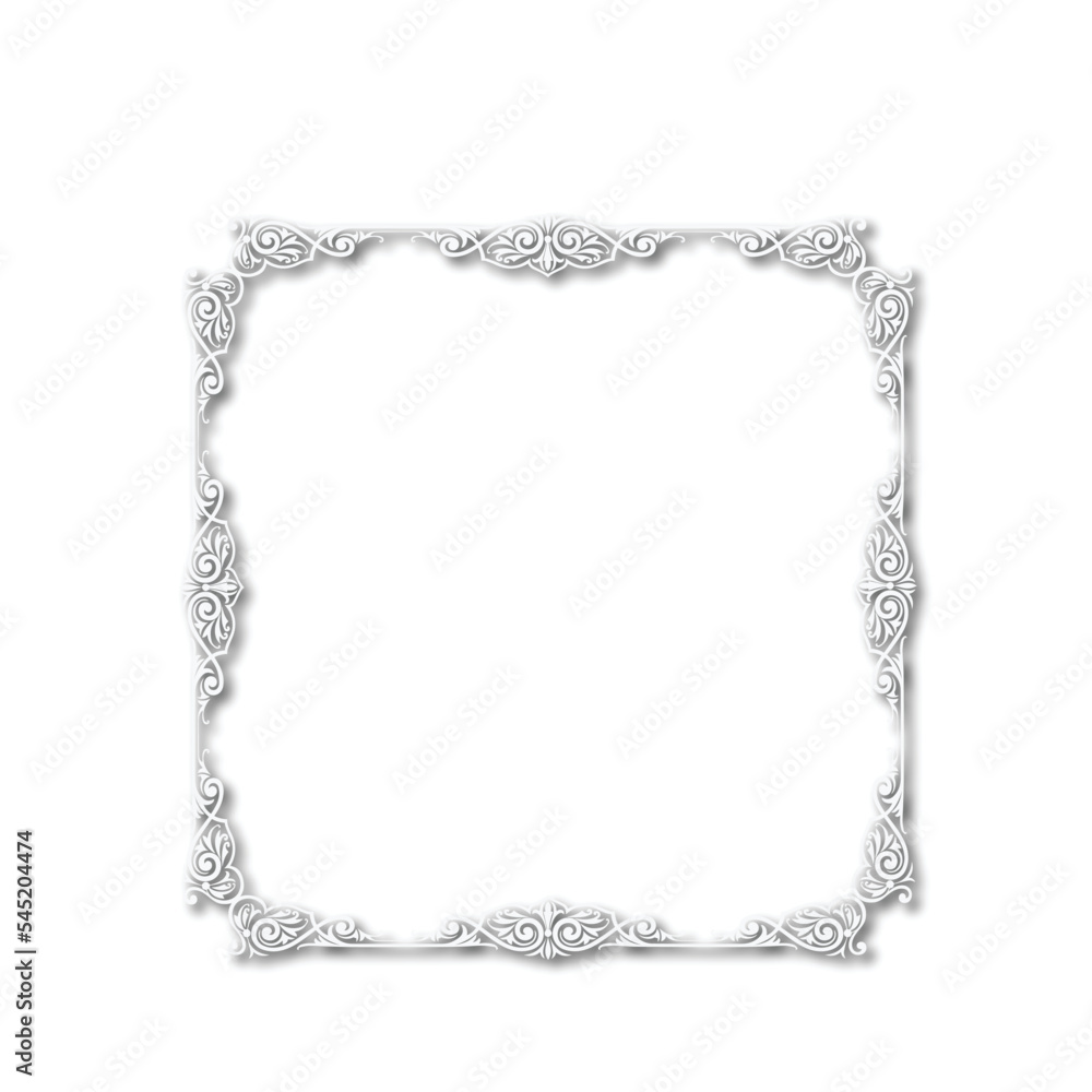 Frame, in the style of an ornament, Vector illustration eps 10, Art. Frame, in the style of an ornament, Vector illustration eps 10, Art.