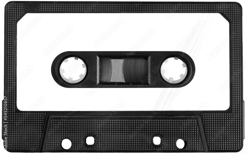 Fototapeta premium Audio cassette tape - isolated image