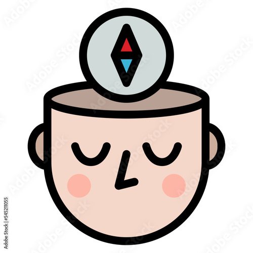 assurance mind leader strength icon