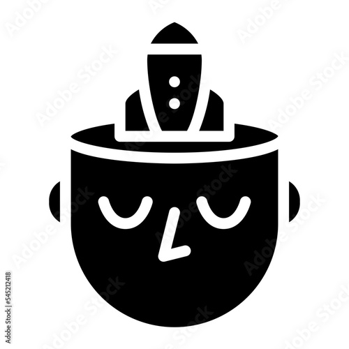 developer mind idea strength icon