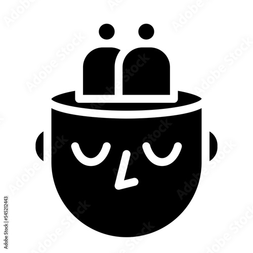 empathy mind relationship strength icon