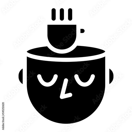 significance mind calm strength icon