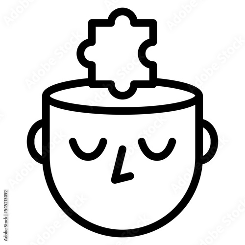 individualization mind human business icon