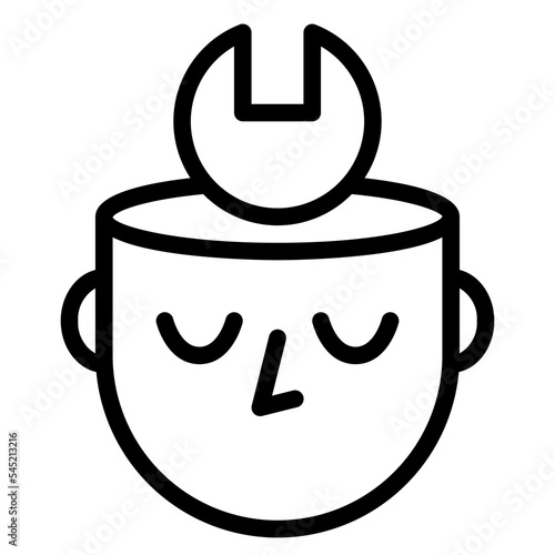 restorative mind human fix icon