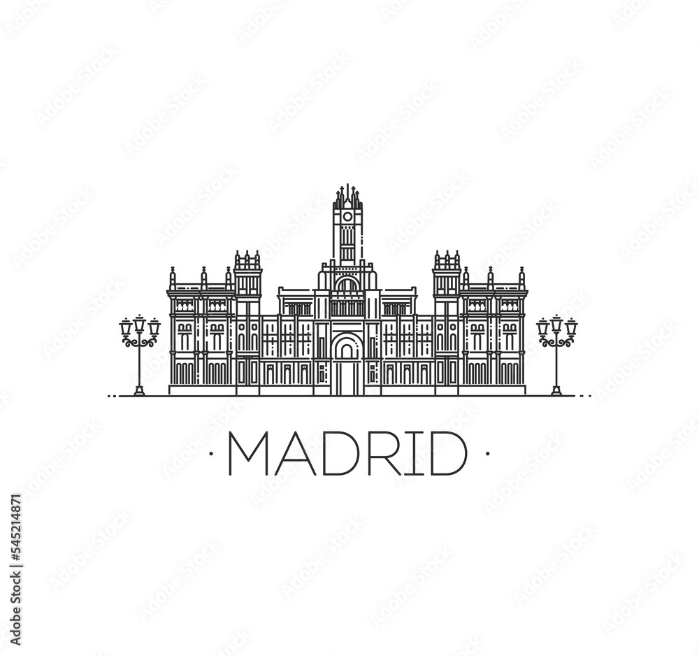 Cybele Palace - The symbol of Spain, Madrid