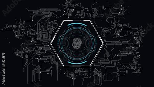 HUD FUI Head up display futuristic user interface 002