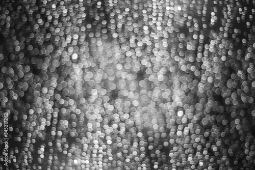 Defocused of glamour silver light as abstract background.