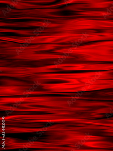 red abstract background luxury liquid wave folds of grunge silk texture.
