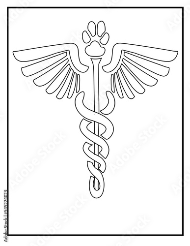Veterinary veterinary symbol vectorized animal animal paw dog