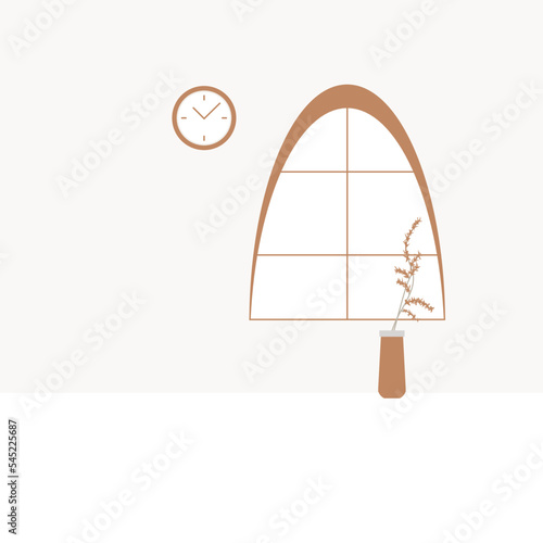 Furniture and decor elements vector. Collection of home decorations for cosiness interior isolated. Flat vector cartoon illustration isolated on white background.