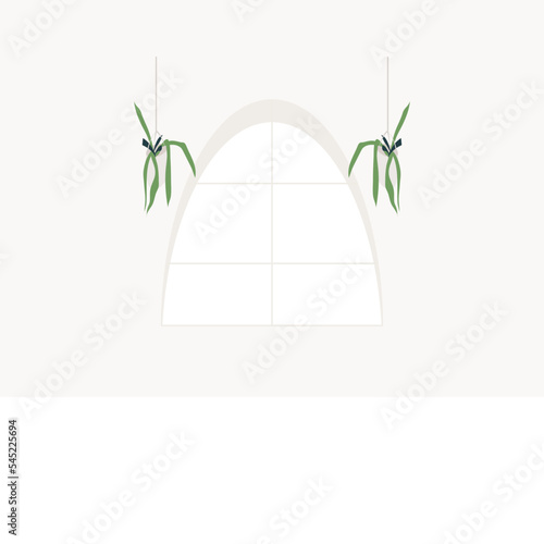Furniture and decor elements vector. Collection of home decorations for cosiness interior isolated. Flat vector cartoon illustration isolated on white background.