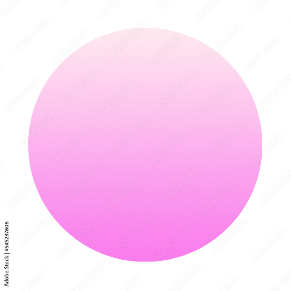 Holiday icon, pink circle. Gradient texture. 