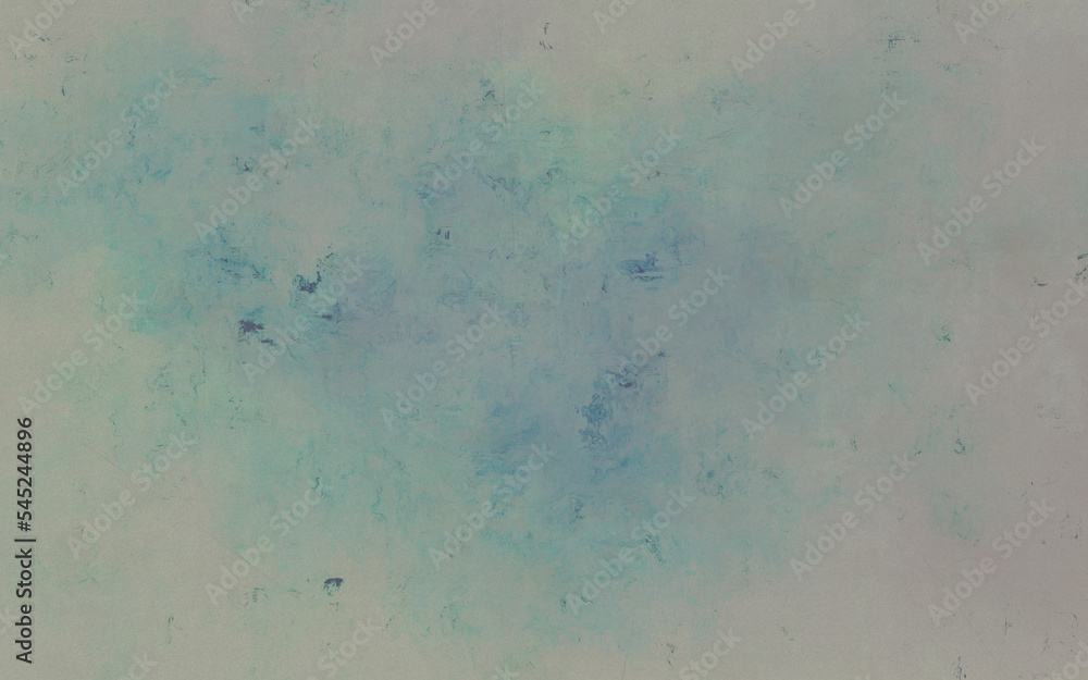 Abstract grey background with blue central grunge undertone design texture with artistic sponge ...