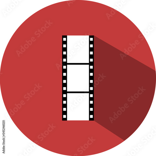 cinema and Movie icon with flat style